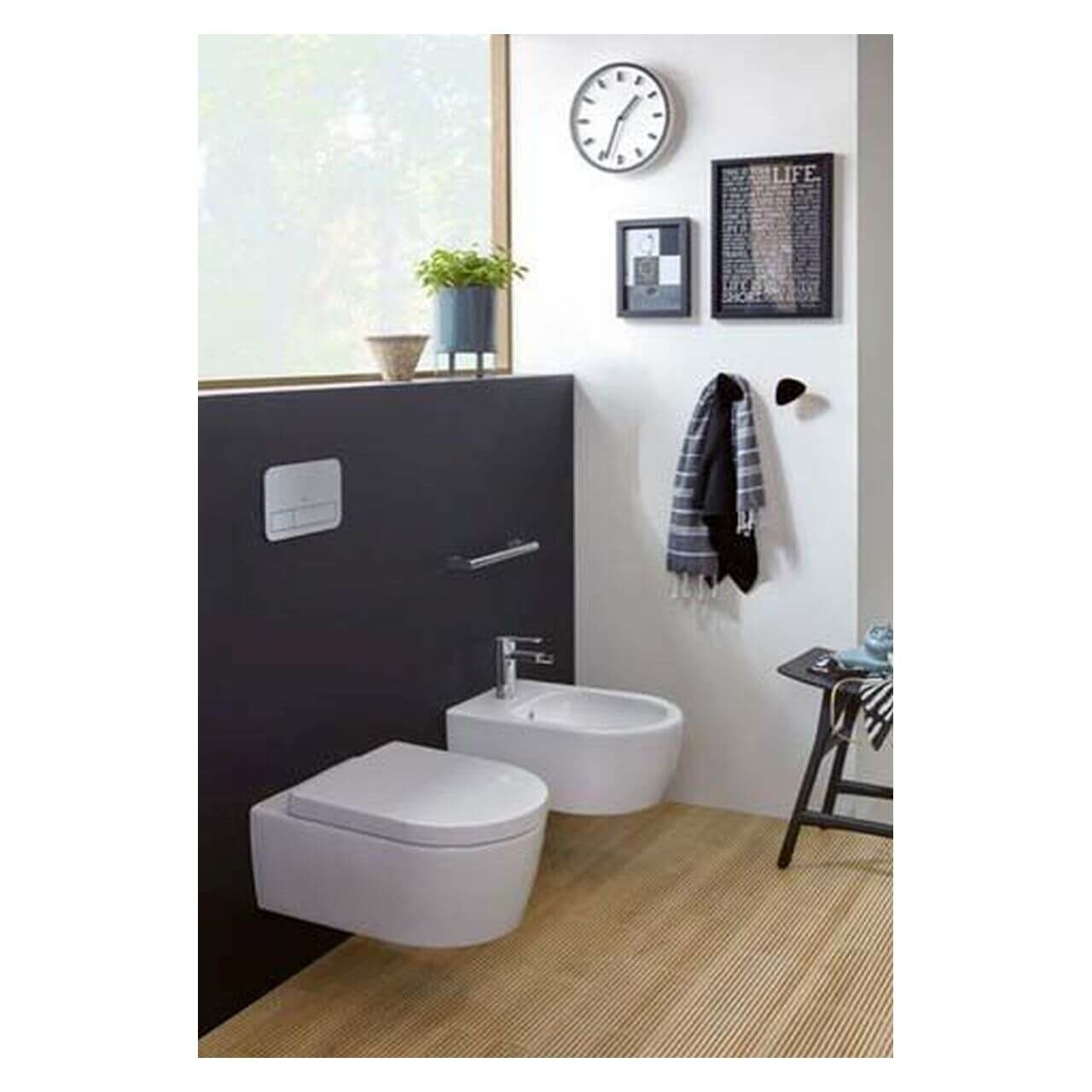 Villeroy & Boch Combi-Pack-Wand-Tiefspül-WC Avento DirectFlush Weiß (5656HR01)