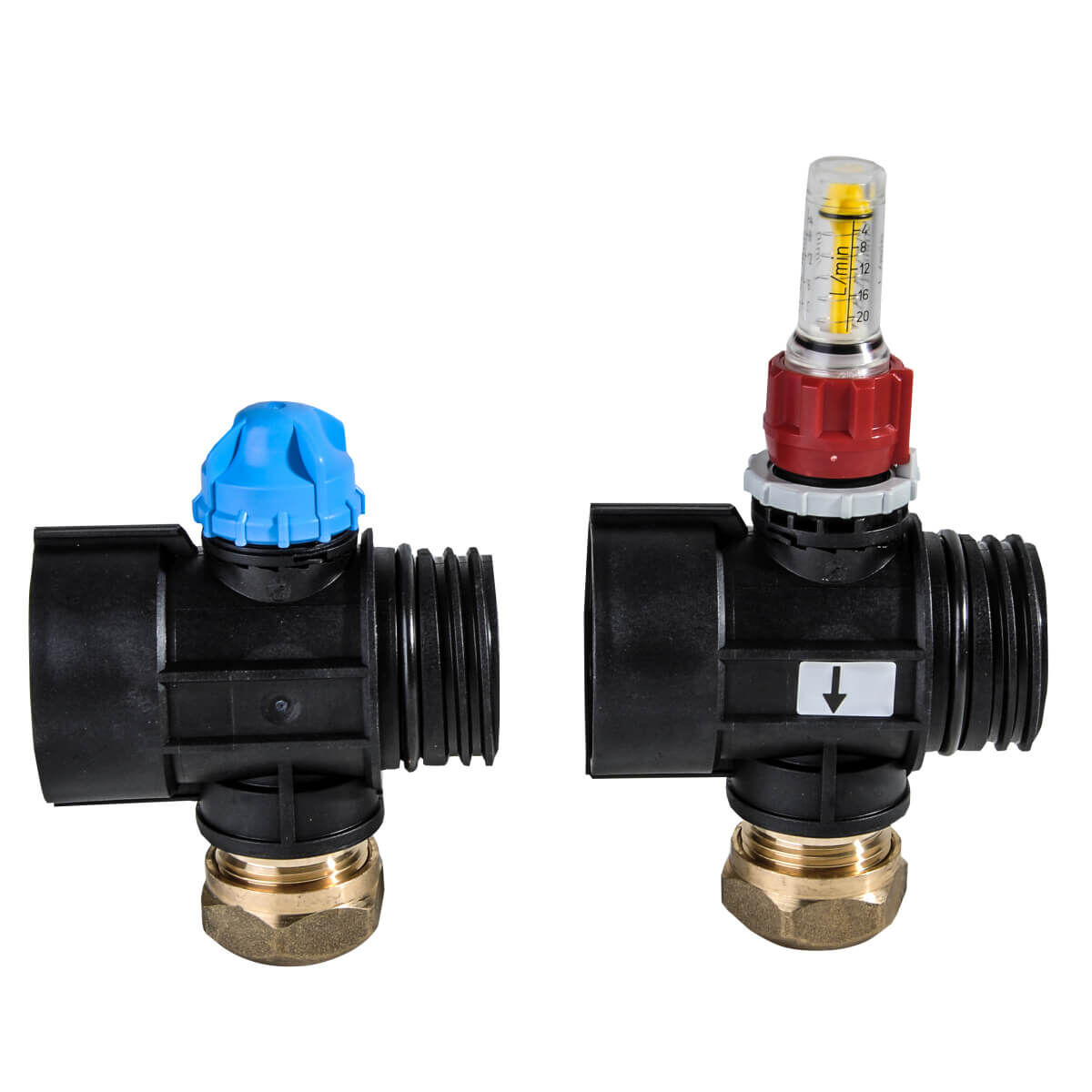 Zewotherm Segment D 70 mm mit Klemmringverschraubung für 25 x 2,3 mm Rohr