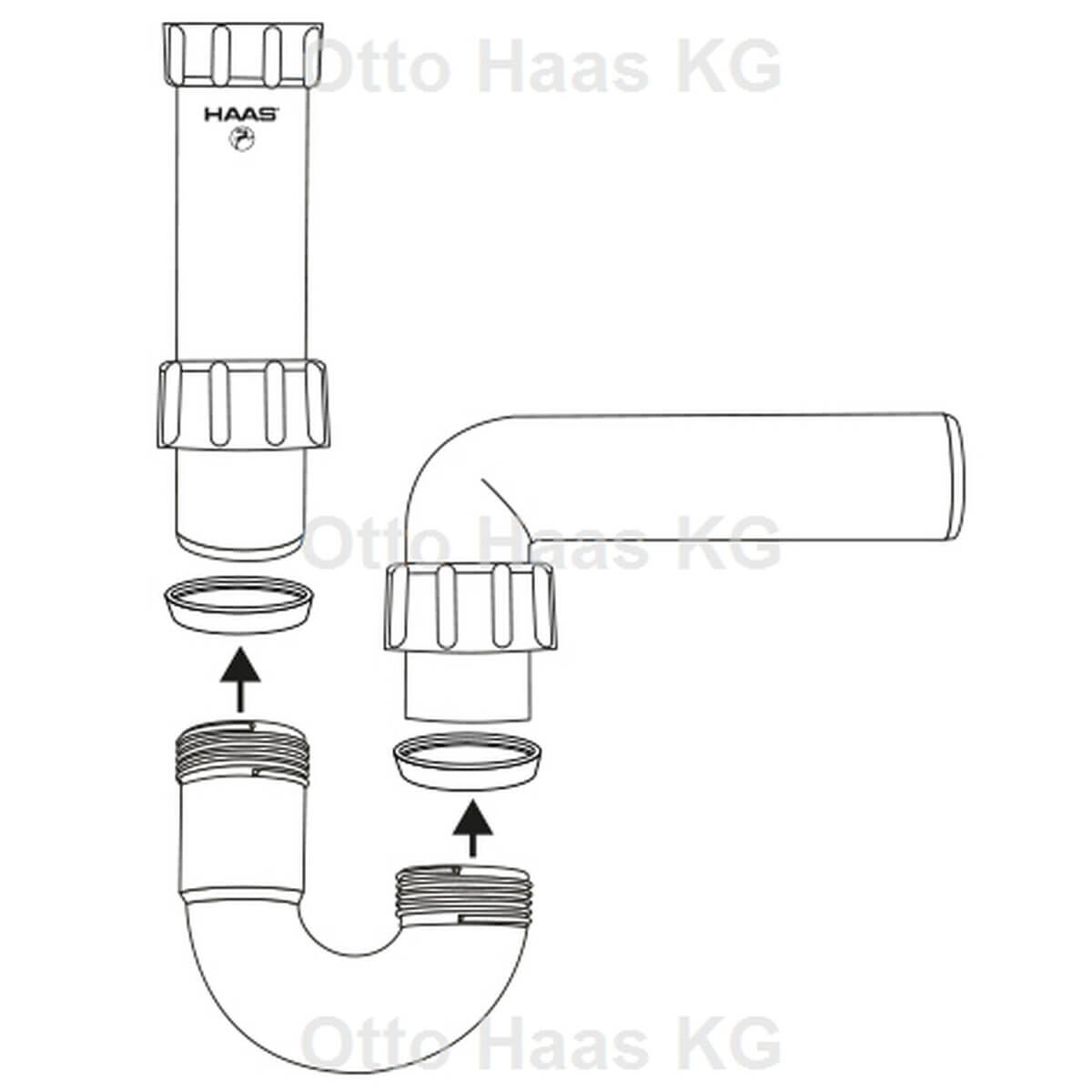 Haas Keildichtungen 32 x 37 x 8 mm 1 1/4" transparent