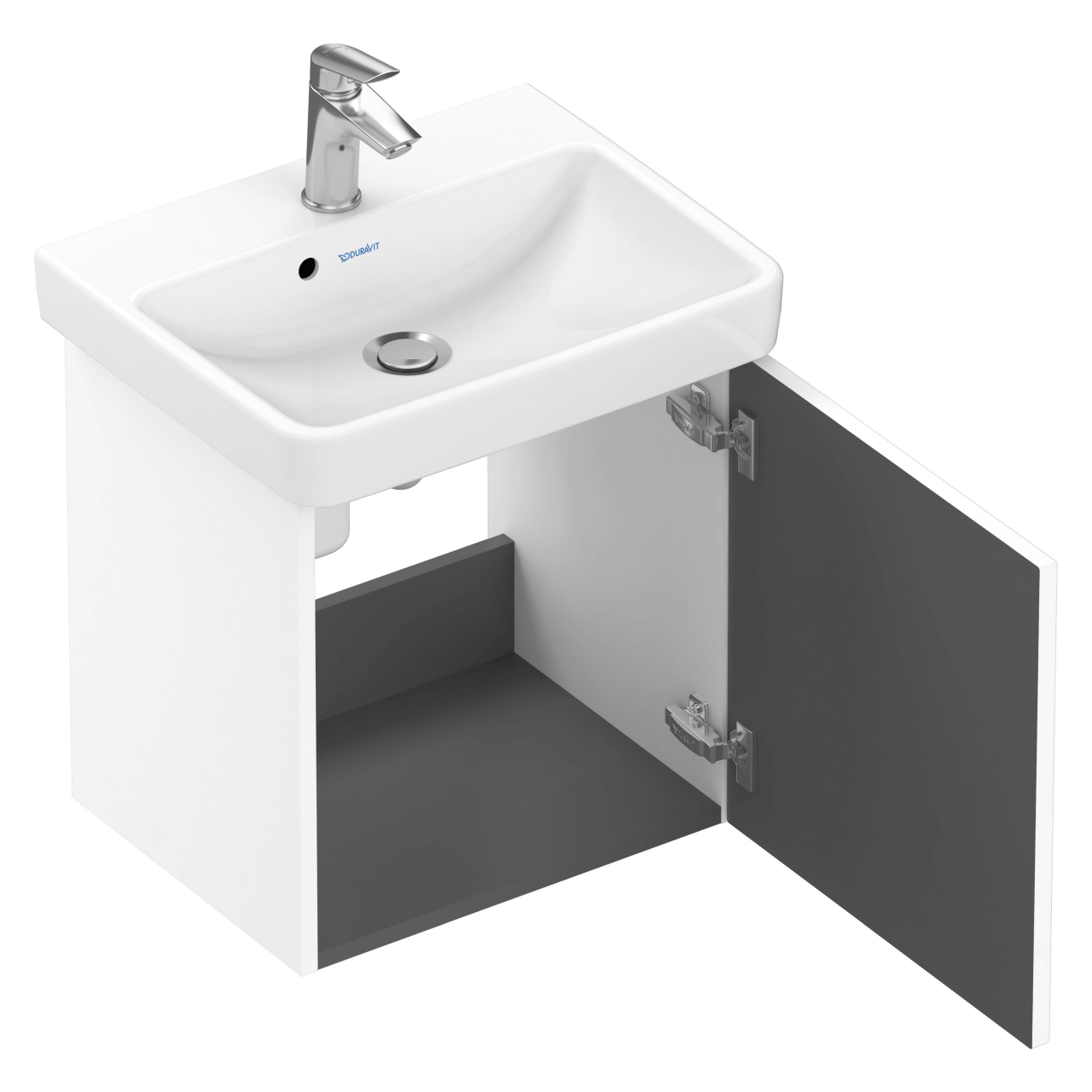Duravit Waschtischunterschrank No.1 44x38,6x47,8 cm Weiß Matt Tür rechts (N14267R18180000) – jetzt bei Meds24 Duravit Waschtischunterschrank No.1 44x38,6x47,8 cm Weiß Matt Tür rechts (N14267R18180000)
