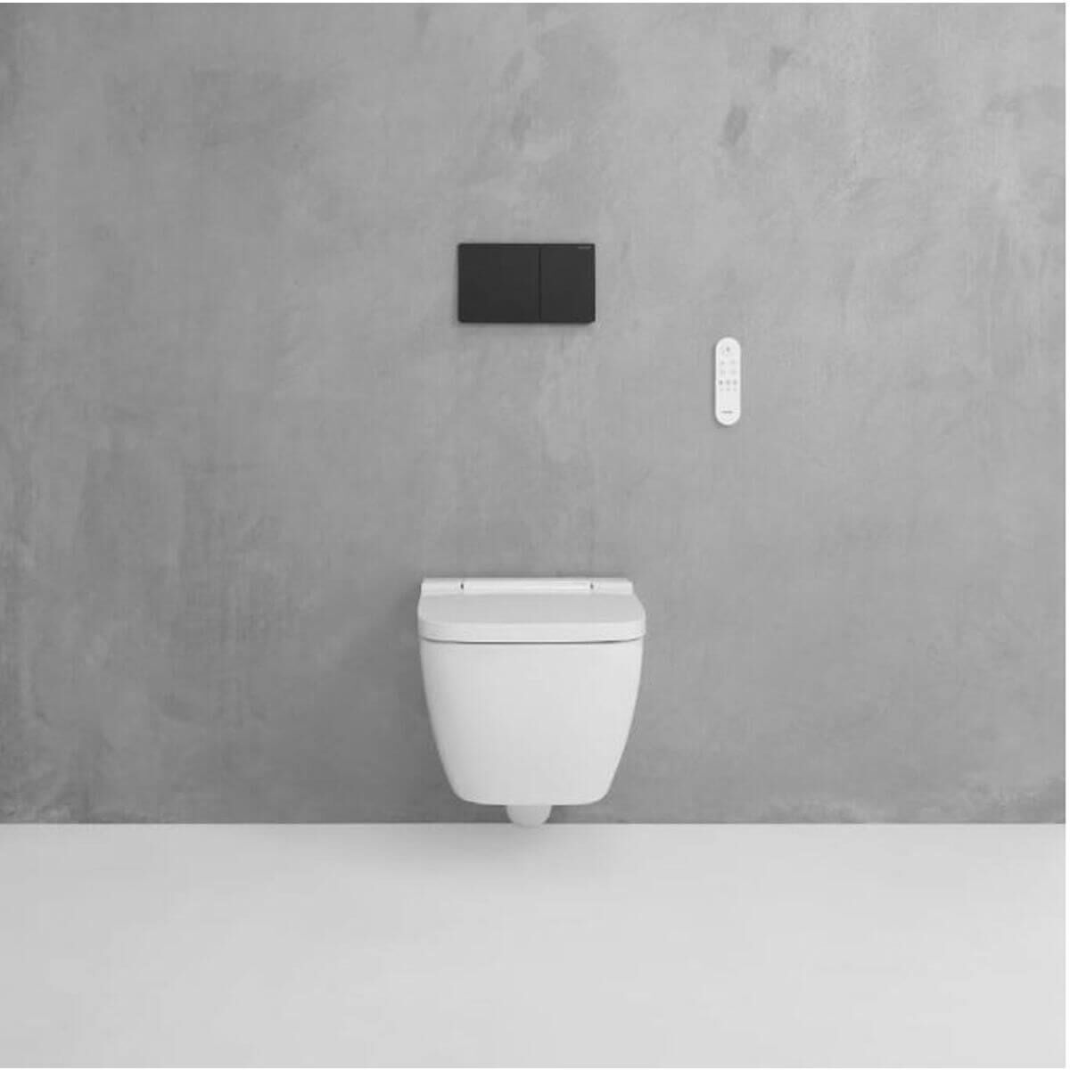 Geberit Dusch-WC AquaClean Sela Square, spülrandlos Weiß