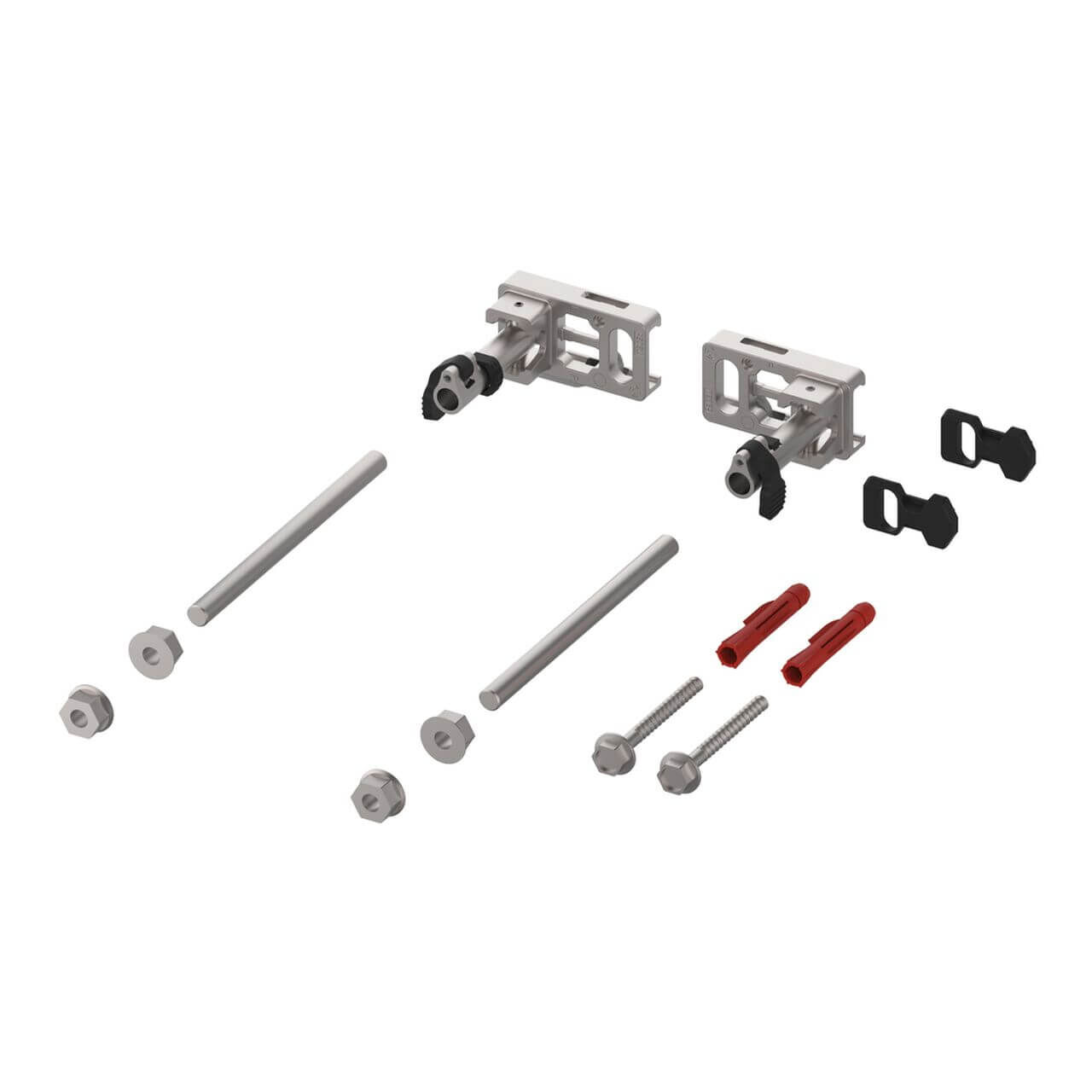 Tece Modulbefestigung Teceprofil Schnellverschluss mit Tiefenverstellung