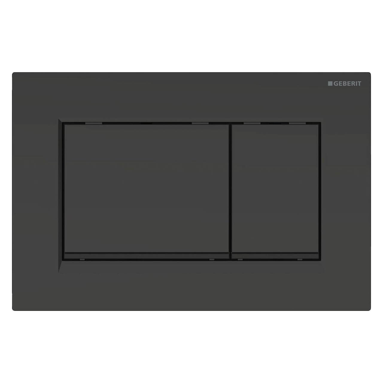 Geberit Betätigungsplatte Sigma Schwarz 246x164x12 mm