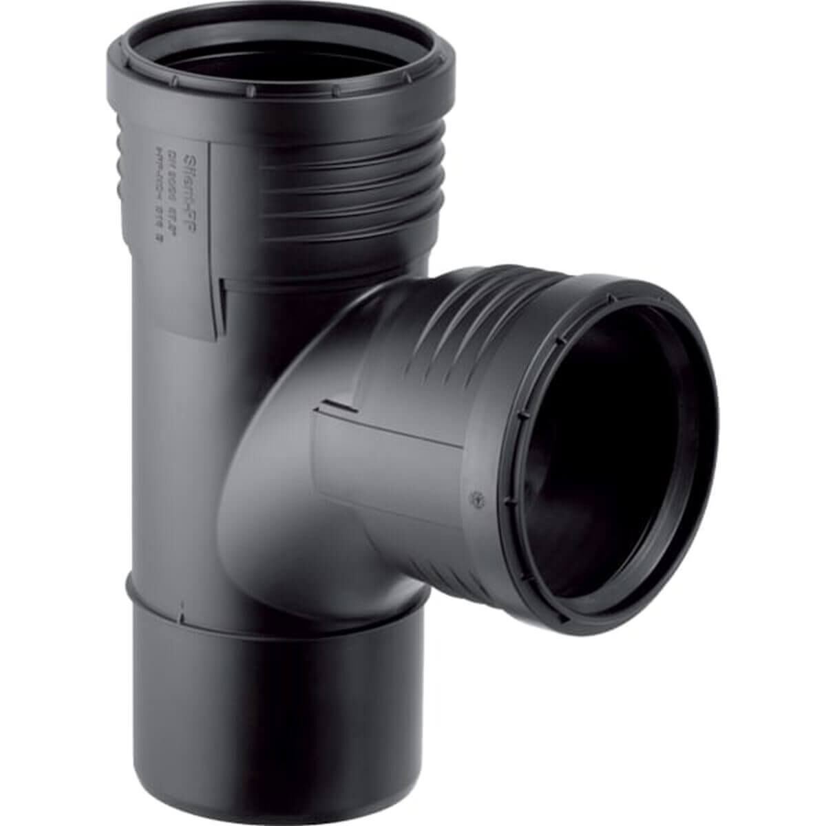 Geberit Bogenabzweig Silent PP DN 100/100 87,5° mit Innenradius