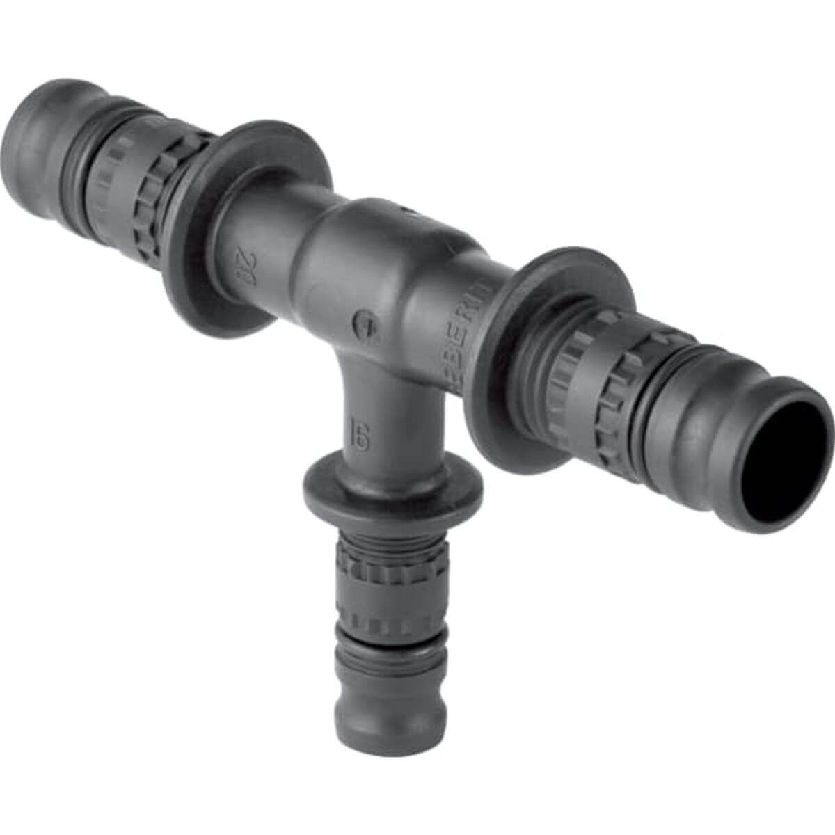Geberit T-Stück Mepla Ø 26 x 20 x 26 mm reduziert PVDF