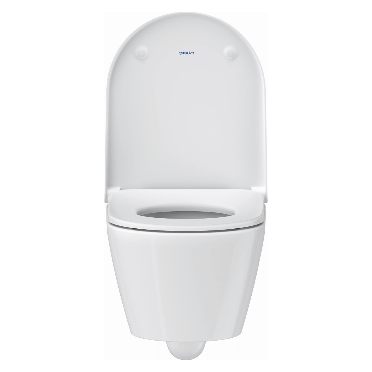 Duravit Wand-Tiefspül-WC-Set Compact D-Neo Rimless Weiß mit WC-Sitz und Absenkautomatik (45870900A1)