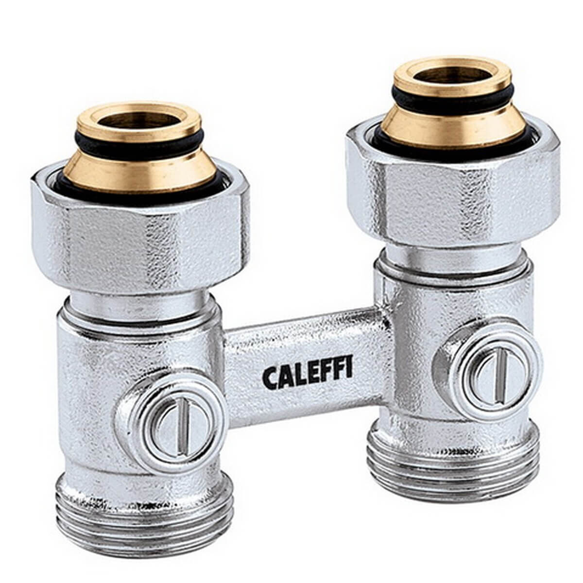 Caleffi Hahnblock Messing