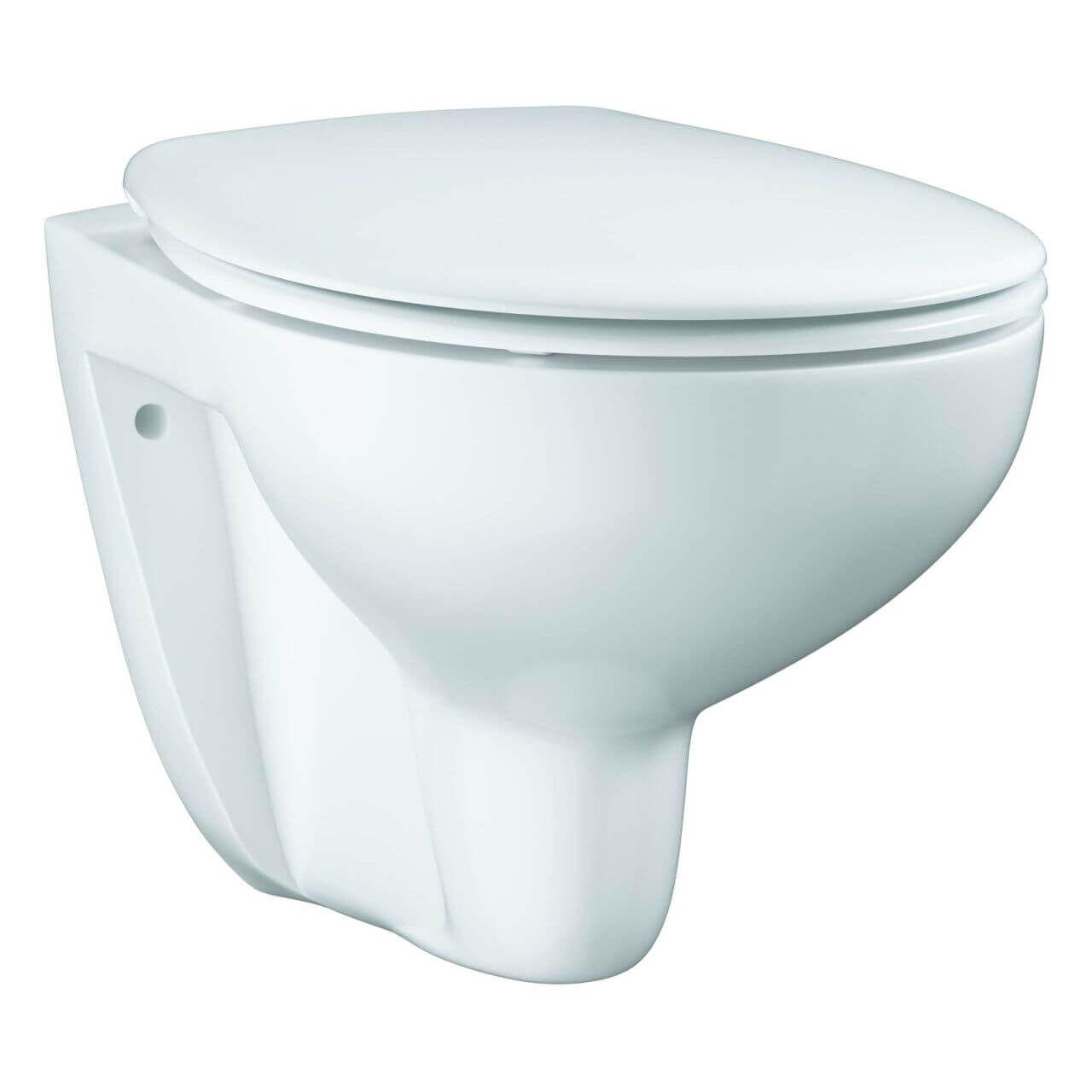 Grohe Wand-Tiefspül-WC Set Bau Keramik spülrandlos mit WC-Sitz Alpinweiß (39351000) – jetzt bei Meds24 Grohe Wand-Tiefspül-WC Set Bau Keramik spülrandlos mit WC-Sitz Alpinweiß (39351000)