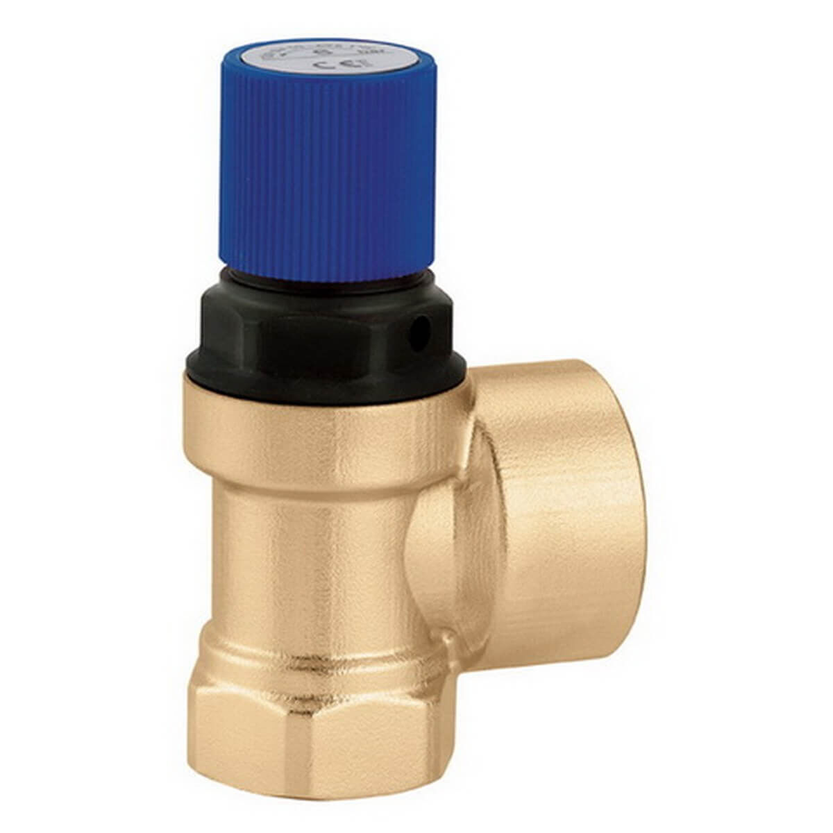 Caleffi Membran-Sicherheitsventil 1" IG x 1 1/4" IG 6 bar für Brauchwasser