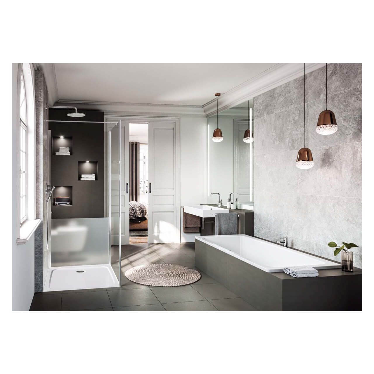 Kaldewei Badewanne CAYONO DUO 180x80 cm Weiß (272500010001)