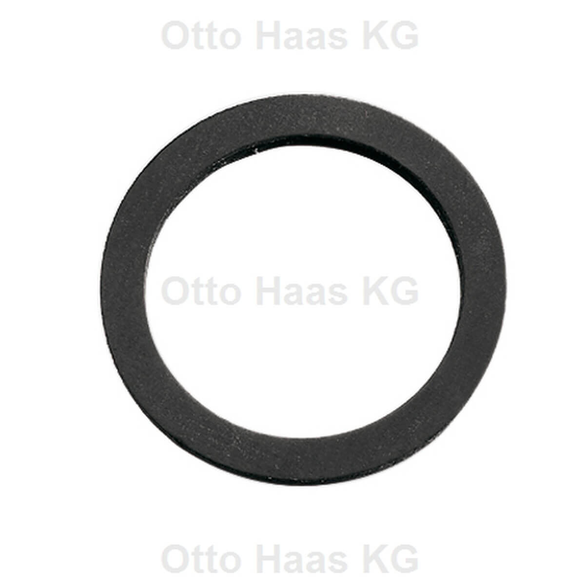 Haas Gummi-Dichtung 1/2" 15 x 23,5 x 3 mm schwarz für Schlauchverschraubungen