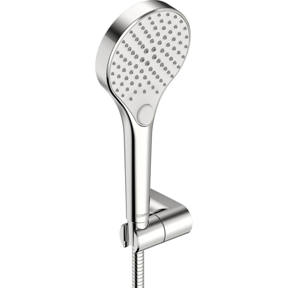 Hansa Handbrause-Set Hansaviva Brauseschlauch 125 cm Wandmontage chrom