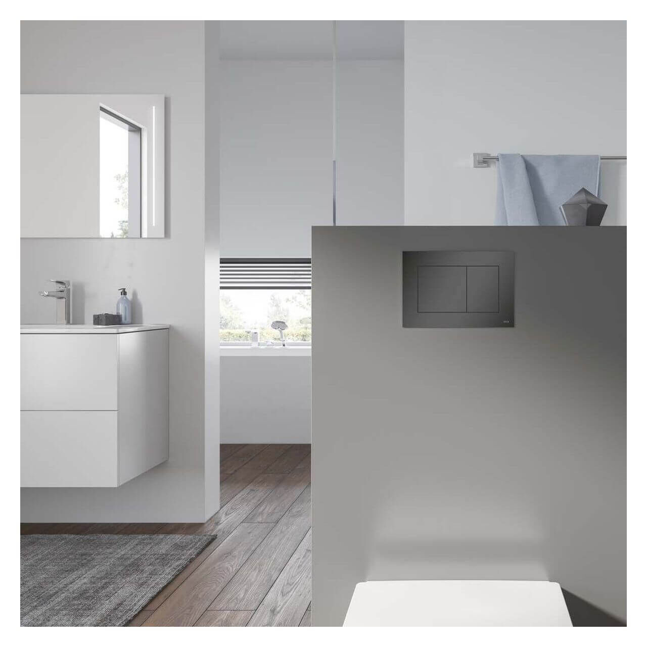 Tece WC-Betätigungsplatte Tecenow Chrom matt (9240402) – jetzt bei Meds24 Tece WC-Betätigungsplatte Tecenow Chrom matt (9240402)