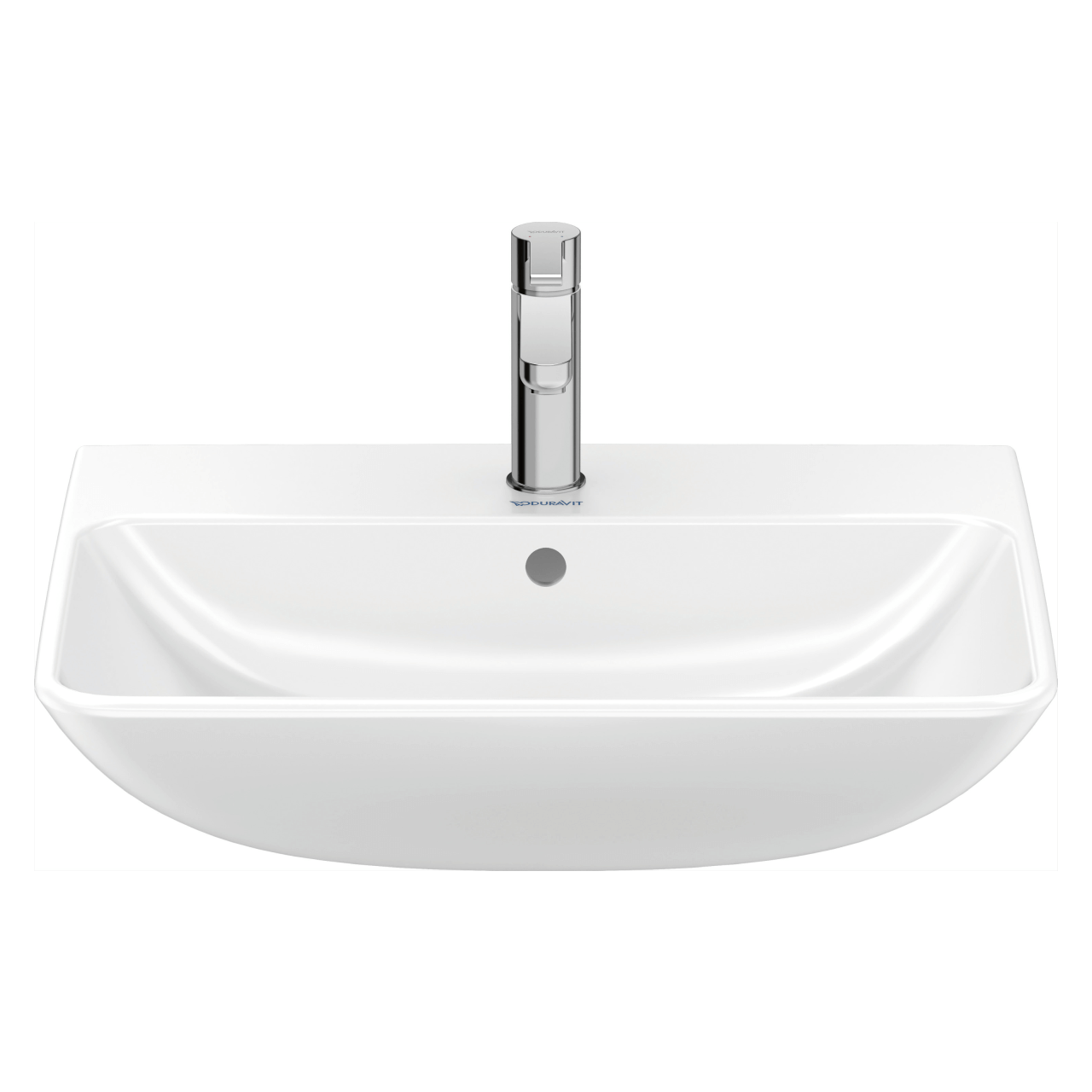 Duravit Waschtisch Me by Starck 60x46 cm Weiß mit Hahnloch und Überlauf