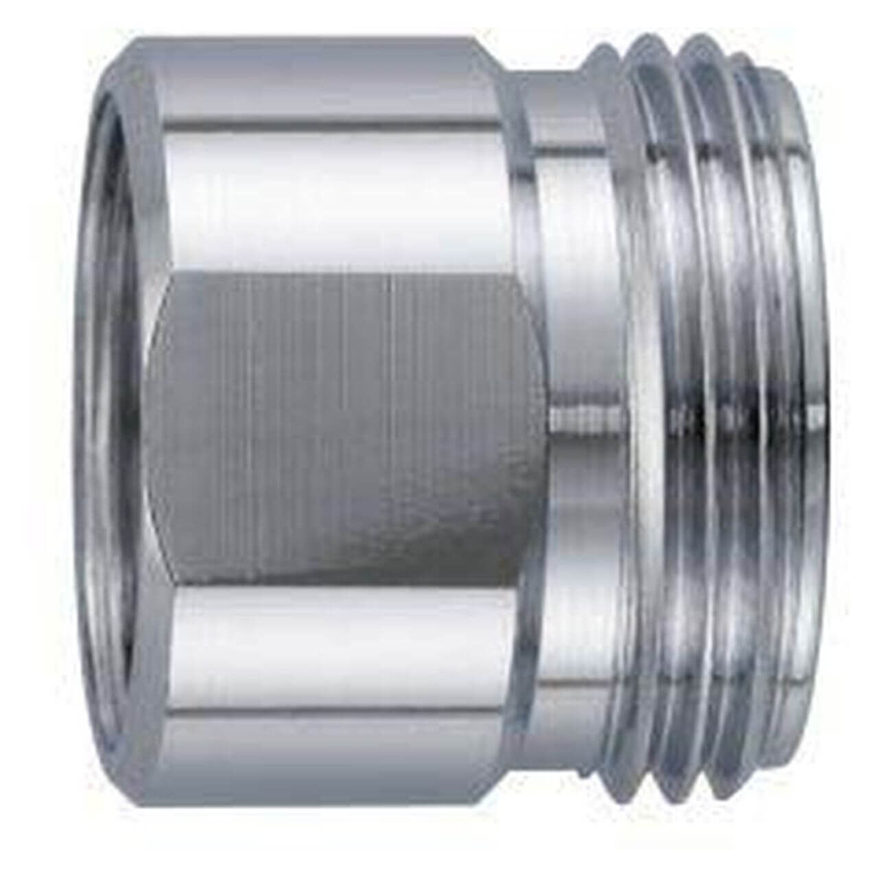 Neoperl Reduziernippel M 22 x 1 x 1/2" Messing verchromt