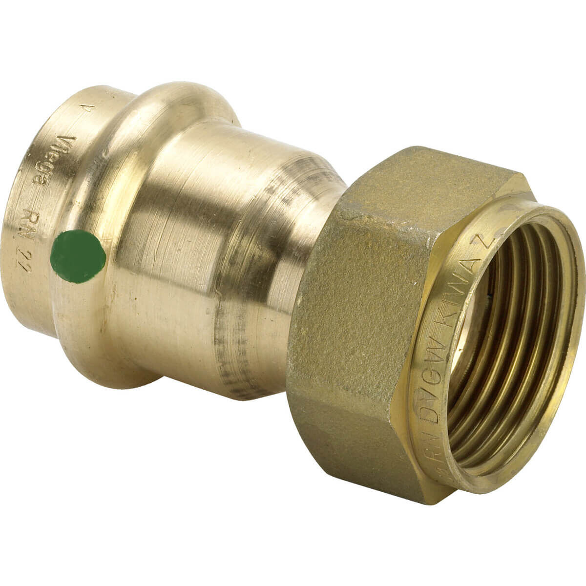 Viega Verschraubung Sanpress 2263 22 mm x G 1 1/4 Siliziumbronze