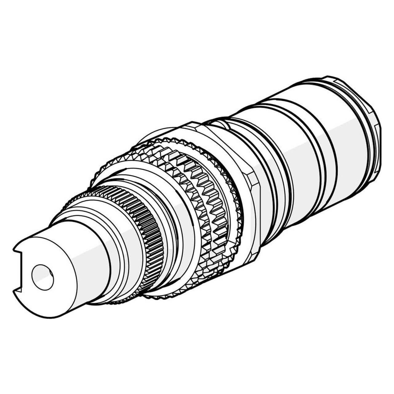 Hansa Thermostatkartusche Hansavarox DN 15, Messing (59912843)