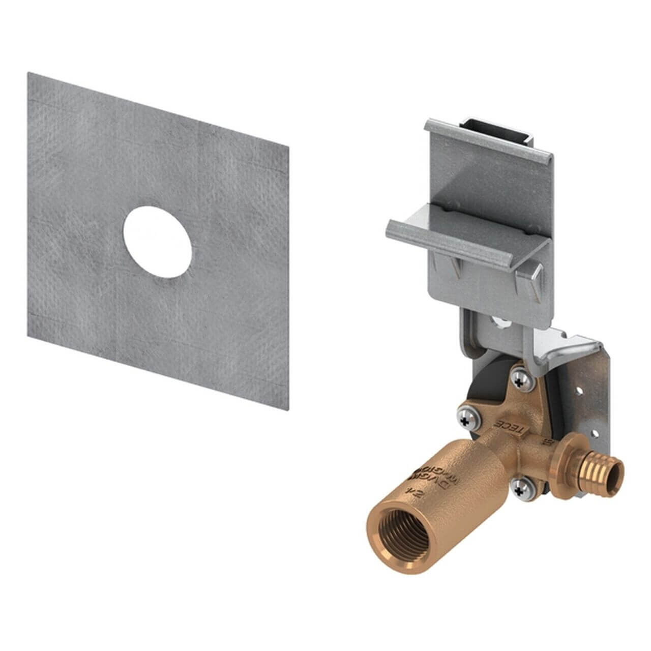 Tece Armaturenanschluss 1/2" Siliziumbronze