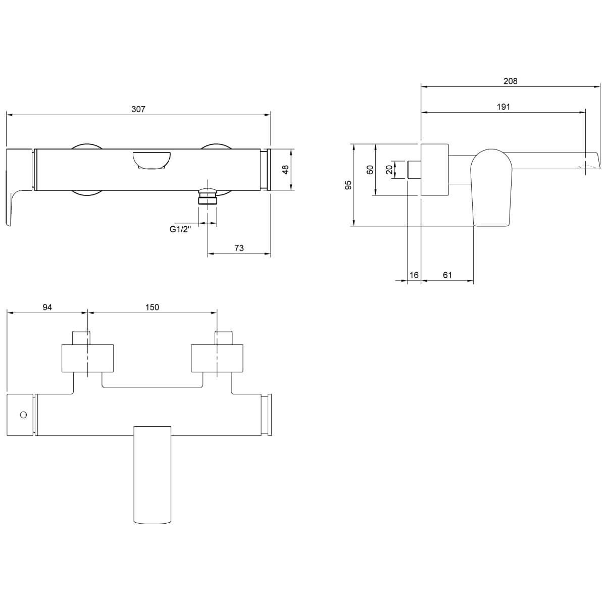 Villeroy & Boch Badewannenarmatur Liberty