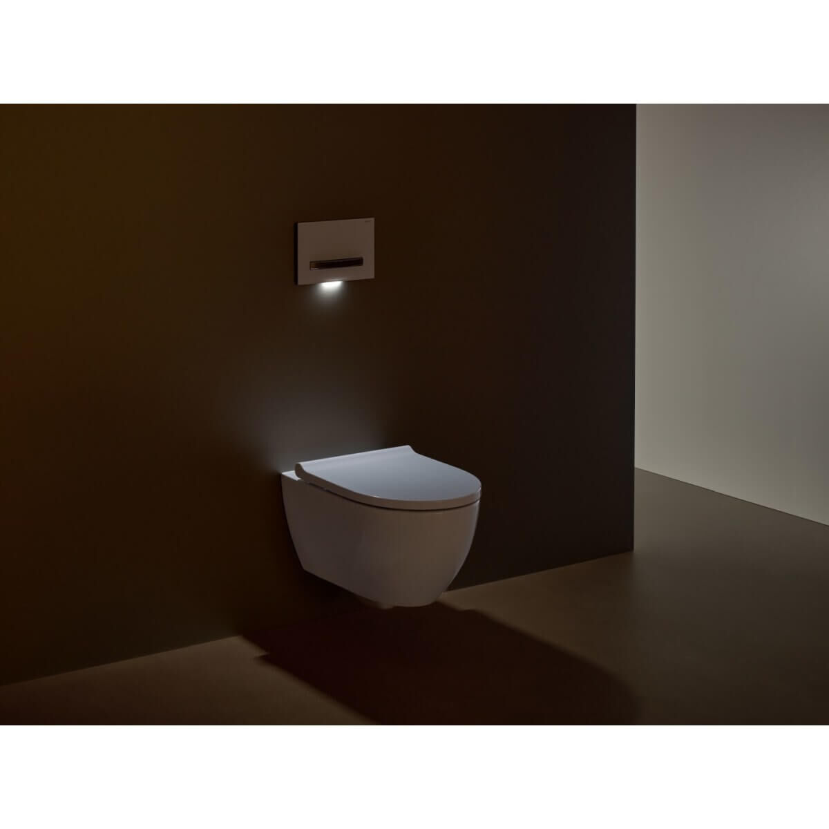 Geberit Wand-Tiefspül-WC-Set Acanto 36 x 38,5 x 53,5 cm 4,5 l geschlossen weiß