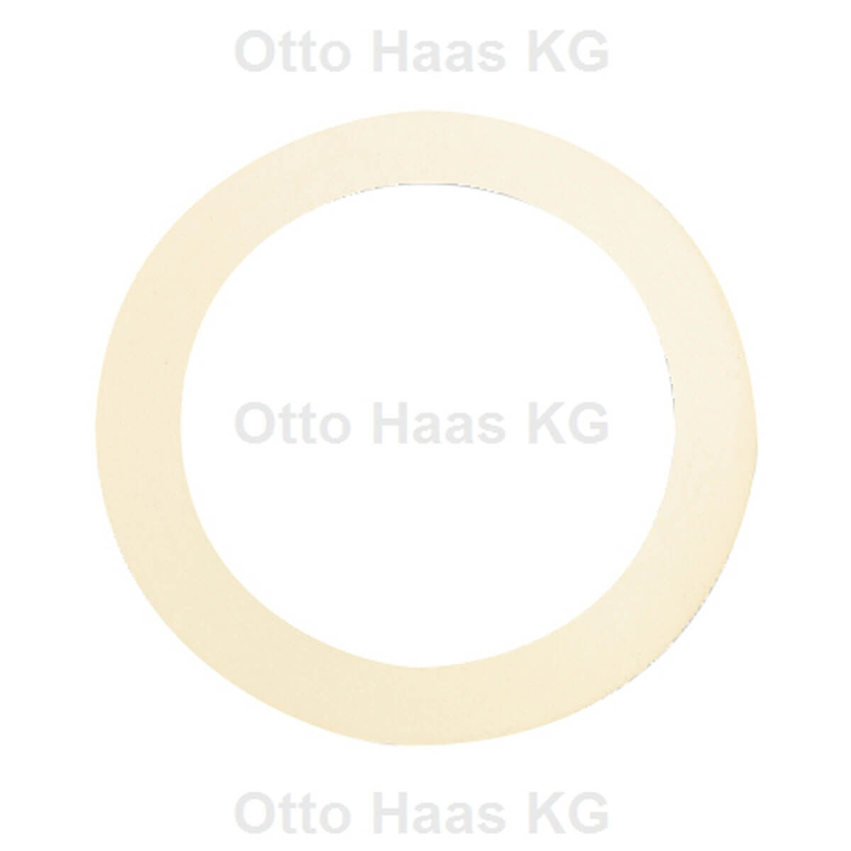 Haas Flachdichtung 42 x 62 x 1 mm 1 1/4" Waschbecken für Ablaufventil weiß