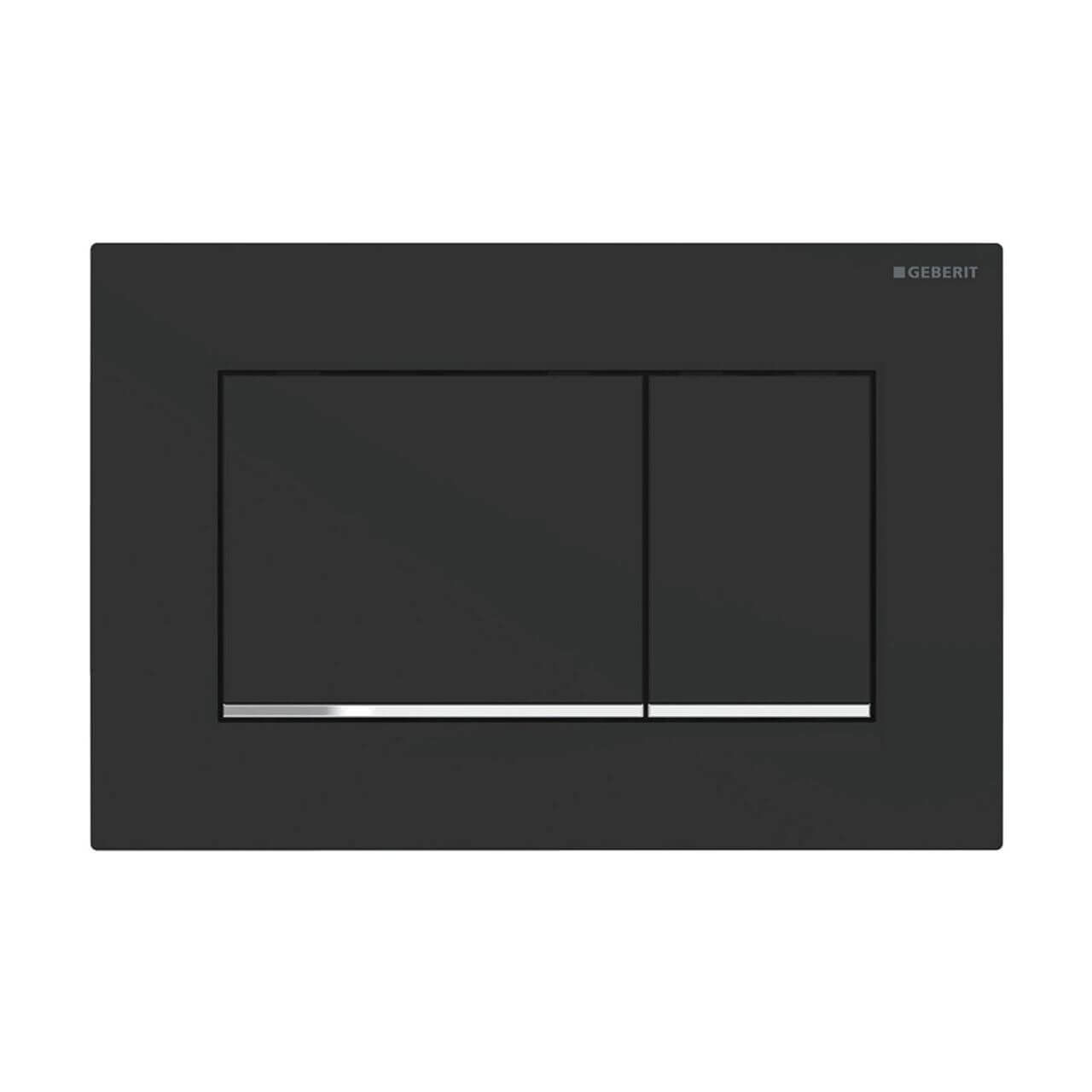 Geberit Betätigungsplatte Sigma 30 Schwarz matt