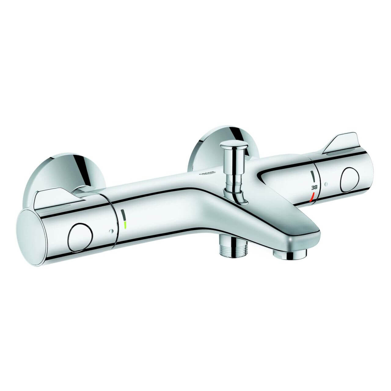 Grohe Wannenthermostat Grohtherm 800 1/2 Wandmontage Chrom (34567000) – jetzt bei Meds24 Grohe Wannenthermostat Grohtherm 800 1/2 Wandmontage Chrom (34567000)