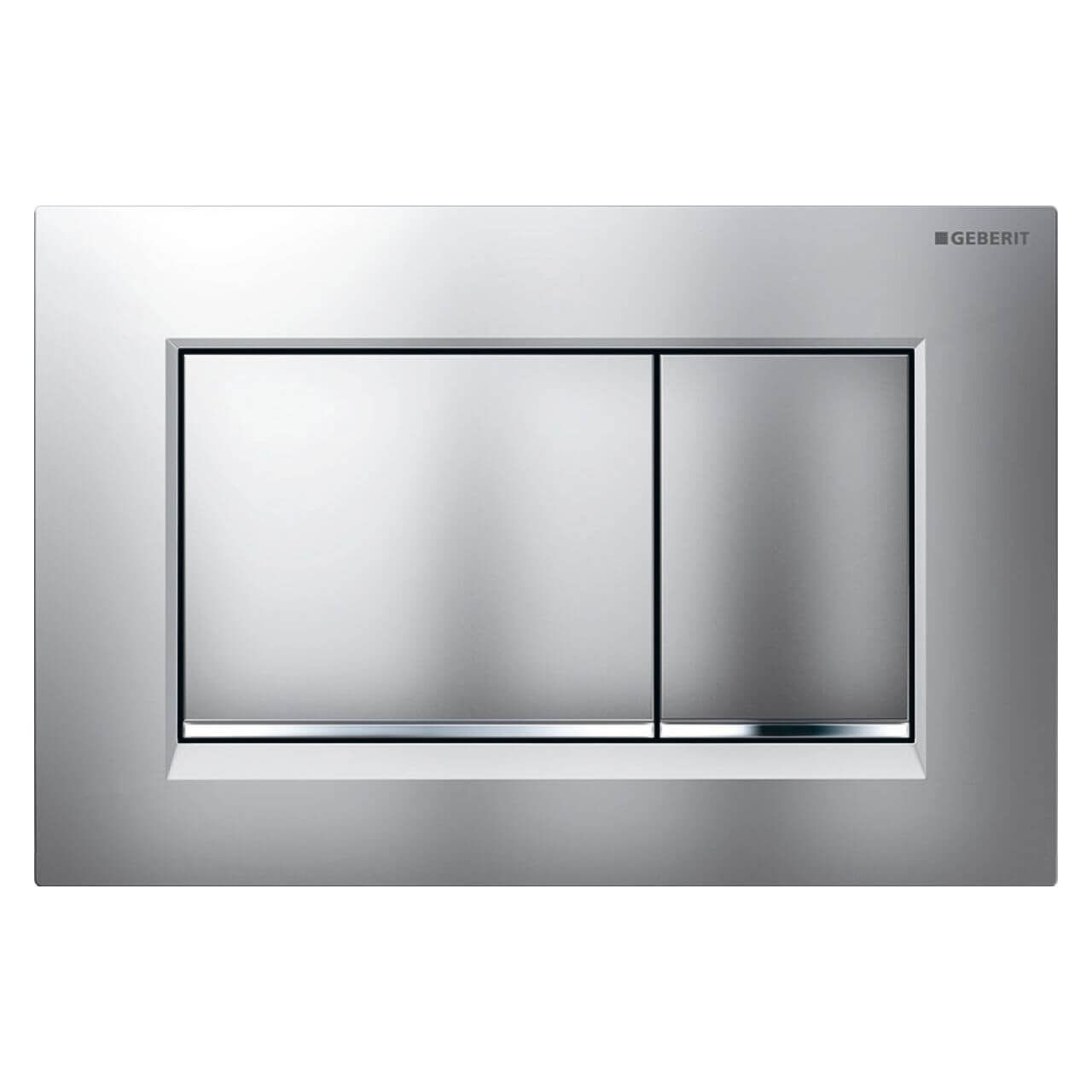 Geberit Betätigungsplatte Sigma 30 Matt mit glänzendem Streifen (115883JQ1)