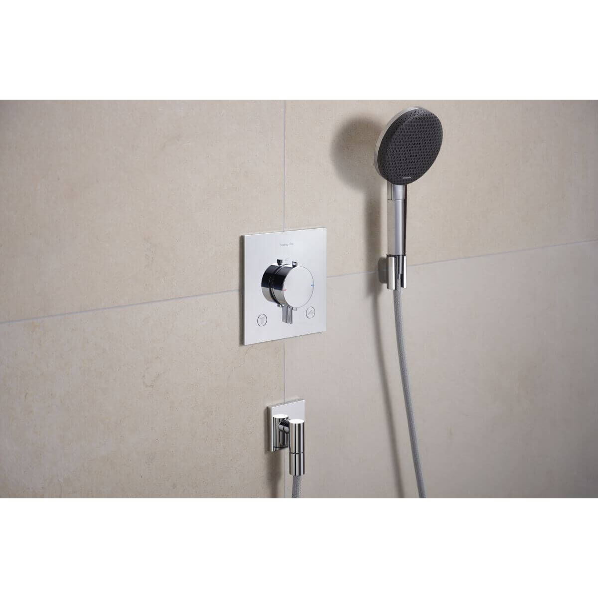 Hansgrohe Thermostat Ecostat Comfort E UP für 2 Verbraucher 24 l/min chrom
