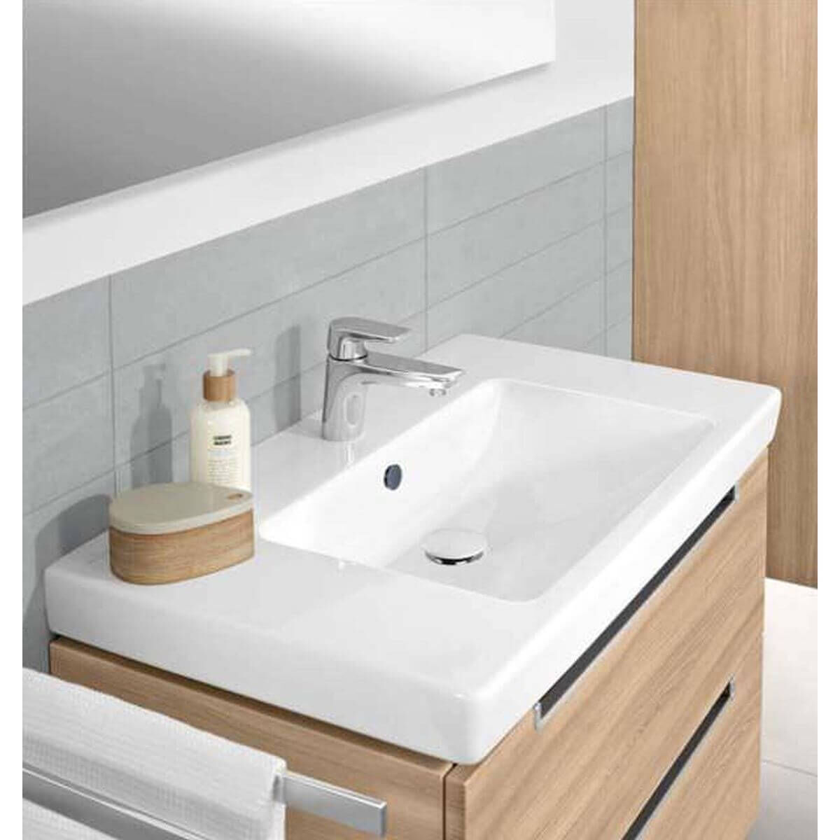 Villeroy & Boch Push-Open-Ventil 8L0334 - Keramik Weiß