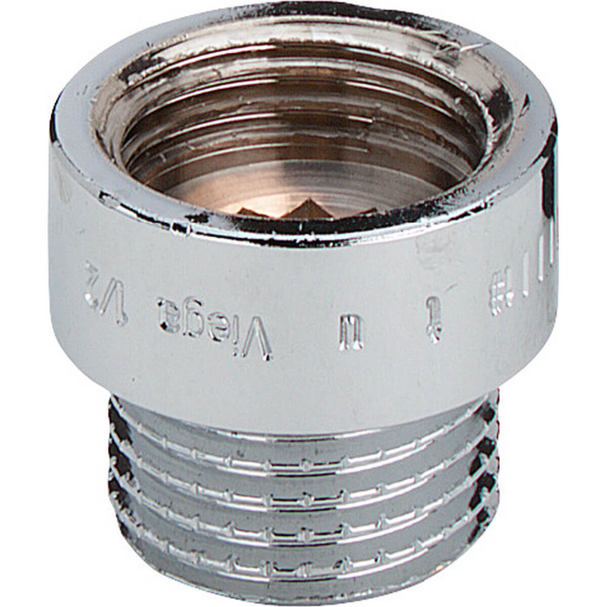 Viega Hahnverlängerung 3526 G 1/2 x 65 mm Rotguss verchromt