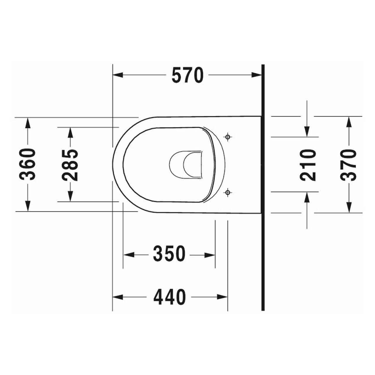 Duravit Wand-Tiefspül-WC Set Me by Starck Rimless Weiß (45290900A1) – jetzt bei Meds24 Duravit Wand-Tiefspül-WC Set Me by Starck Rimless Weiß (45290900A1)