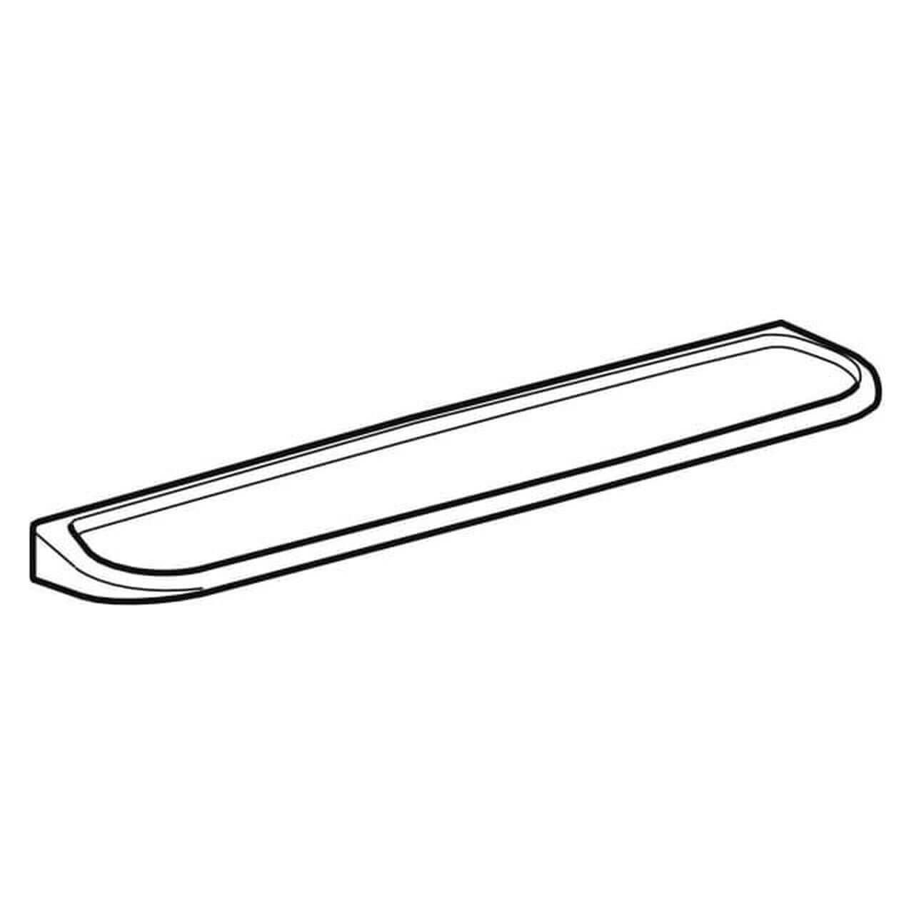 Geberit Ablage Renova 60 x 14 cm weiß