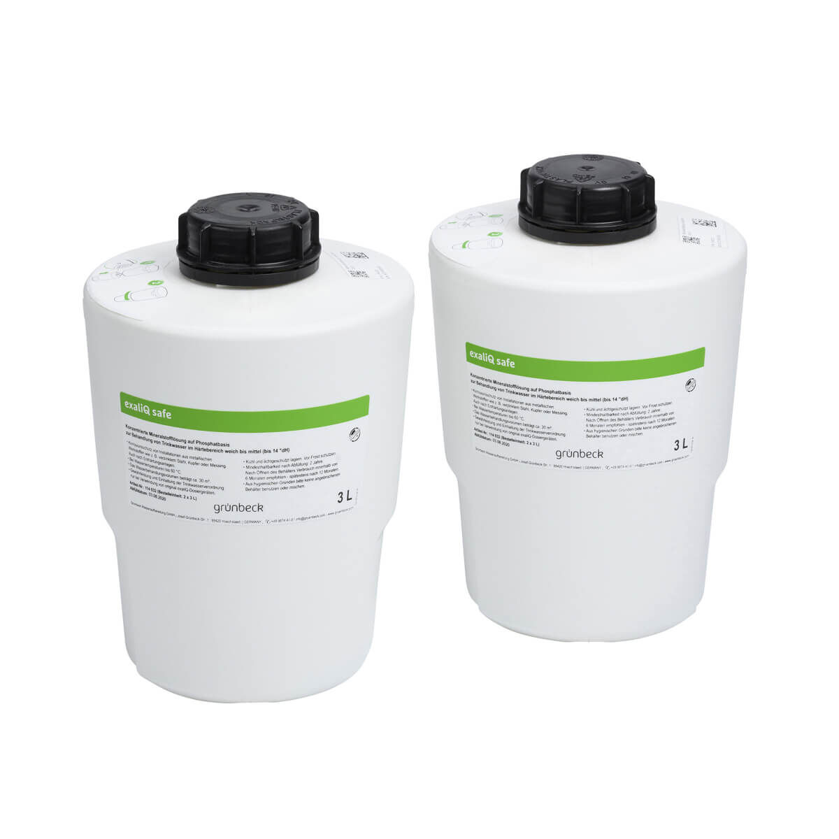 Grünbeck Mineralstofflösung exaliQ safe 2 x 3 Liter Flasche