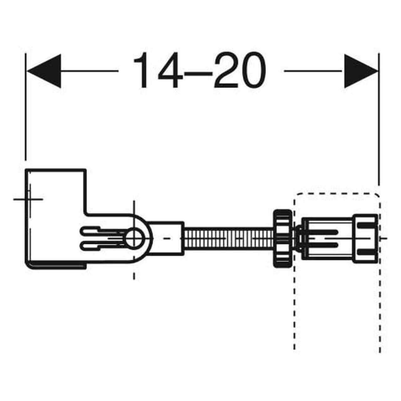 Geberit Wandanker-Set Duofix Ecklösung 2 Stück verzinkt (111835001) – jetzt bei Meds24 Geberit Wandanker-Set Duofix Ecklösung 2 Stück verzinkt (111835001)