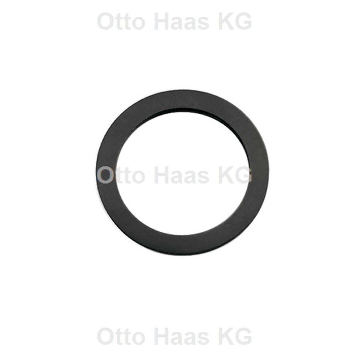 Haas Verschraubungsdichtung 21 x 30 x 3 mm 1/2" klein für Gas Gummi schwarz