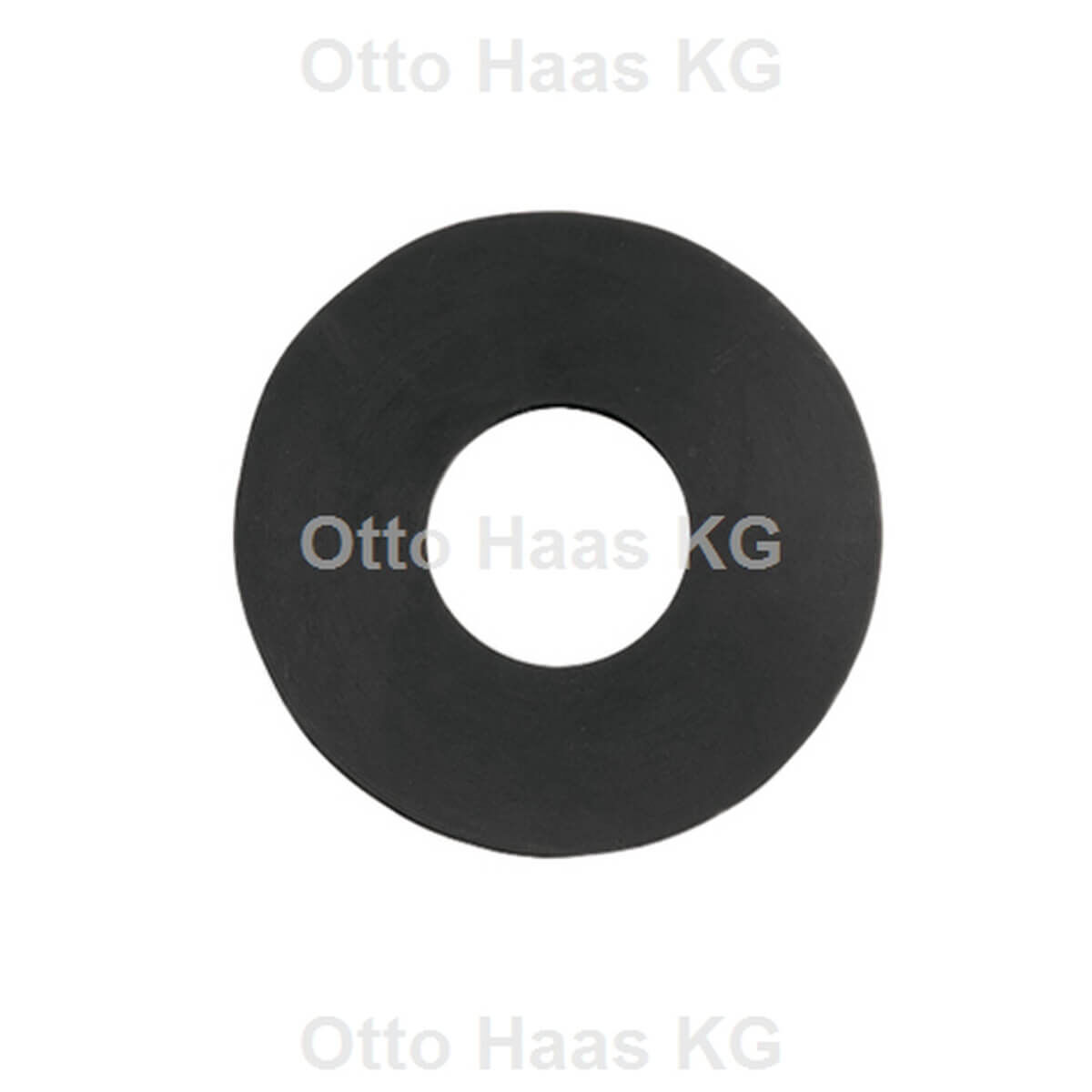 Haas Gummi-Membrane 58 x 32 x 3 mm schwarz flach für Spülkasten