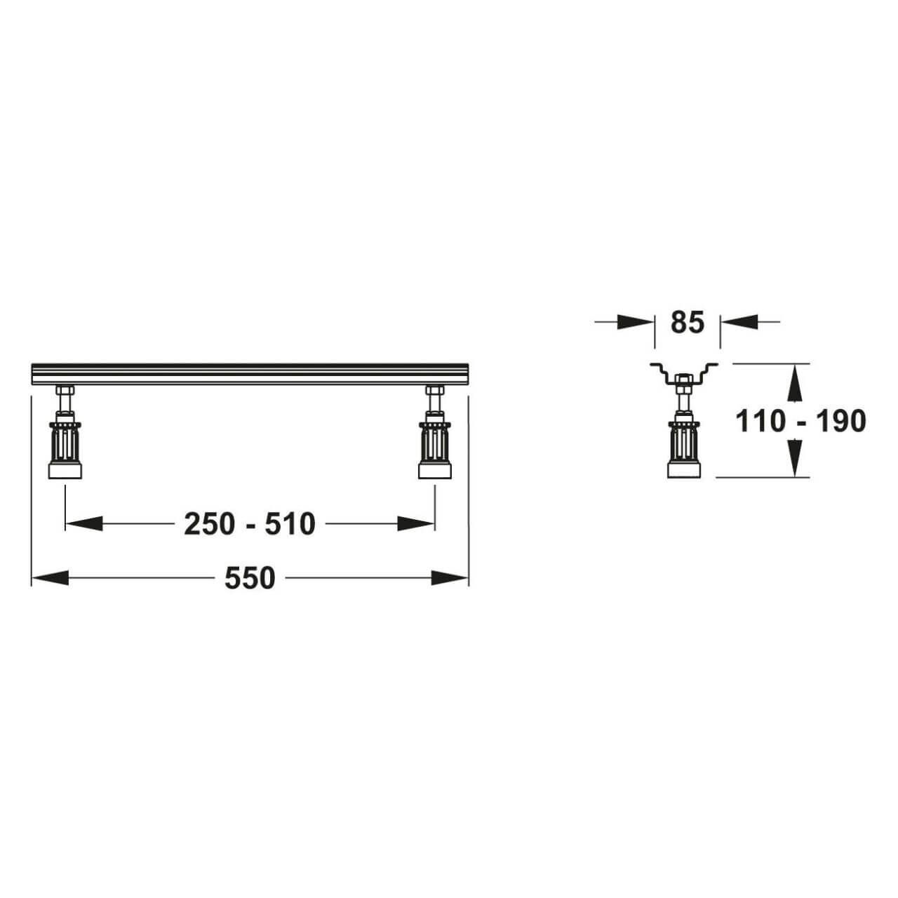 Mepa Wannenfuß WA höhenverstellbar für Acrylwannen (100030) – jetzt bei Meds24 Mepa Wannenfuß WA höhenverstellbar für Acrylwannen (100030)