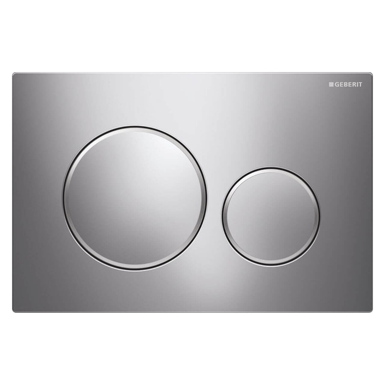 Geberit Betätigungsplatte Sigma 20 Hochglanz, 2-Mengen-Spülung