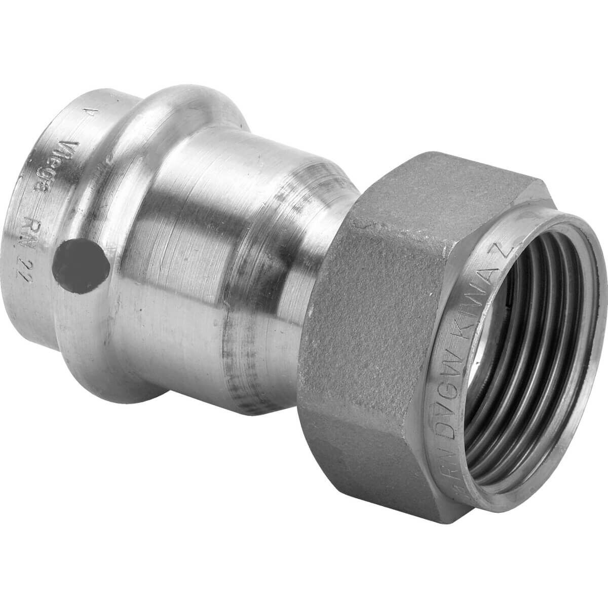 Viega Verschraubung Sanpress 2263 18 mm x G 3/4 Siliziumbronze