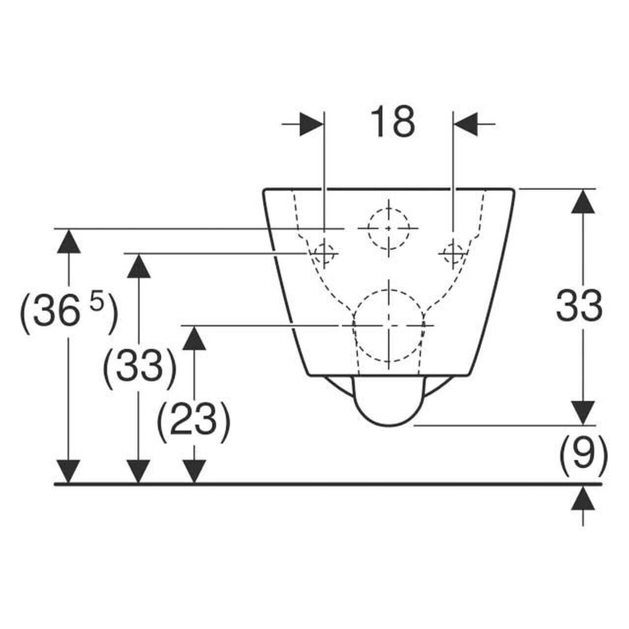 Geberit Wand-WC Smyle Square Rimfree KeraTect 4,5 l Weiß (500208018) – jetzt bei Meds24 Geberit Wand-WC Smyle Square Rimfree KeraTect 4,5 l Weiß (500208018)