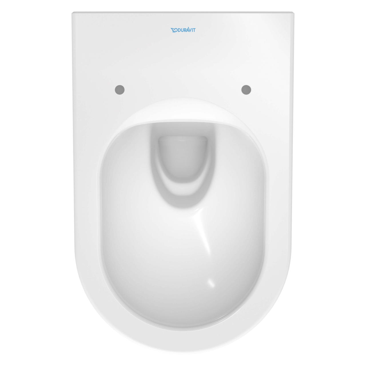 Duravit Wand-Tiefspül-WC Set Me by Starck HygieneFlush Rimless mit WC-Sitz Weiß
