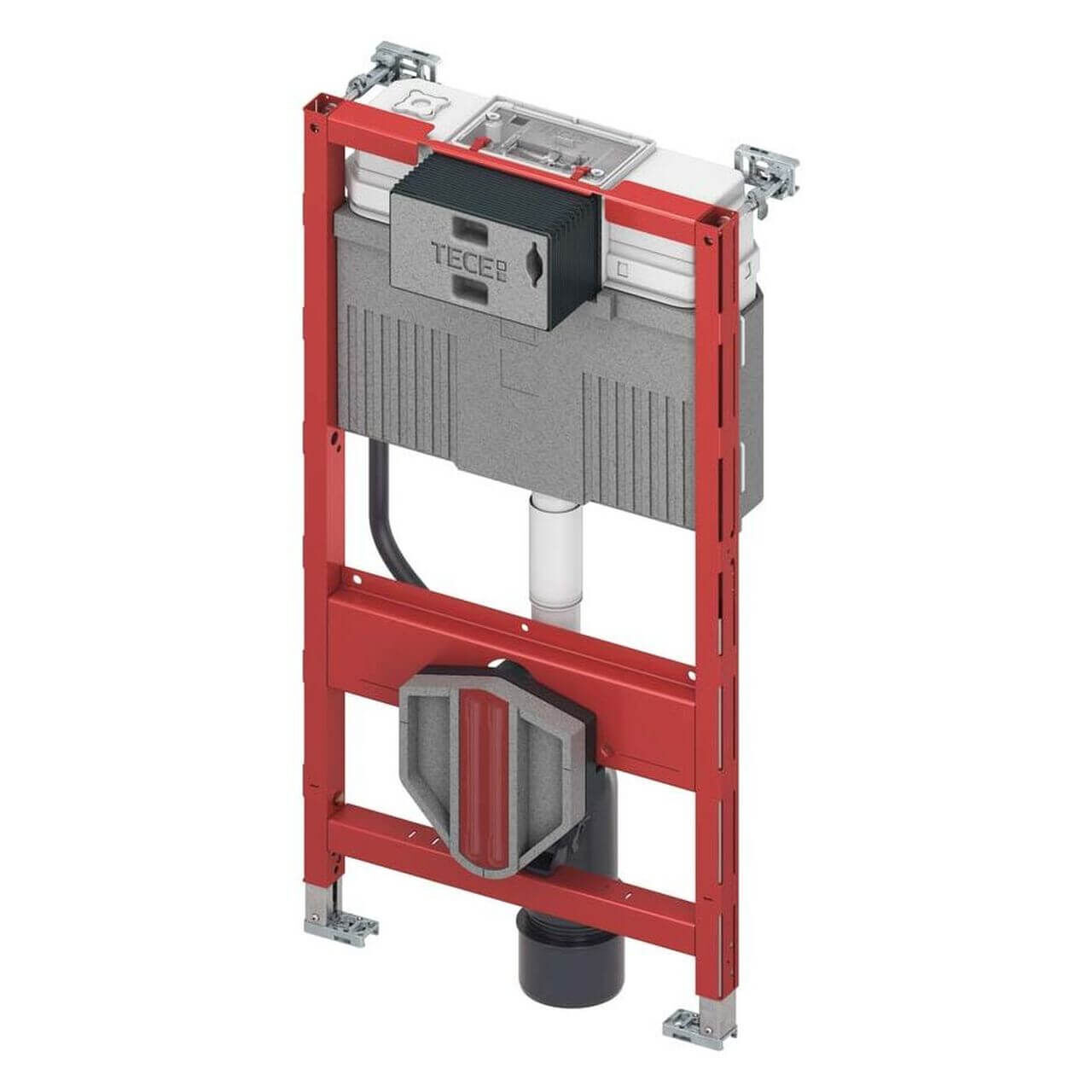 Tece WC-Modul Teceprofil BH 980 mm mit Spülkasten vorne/oben