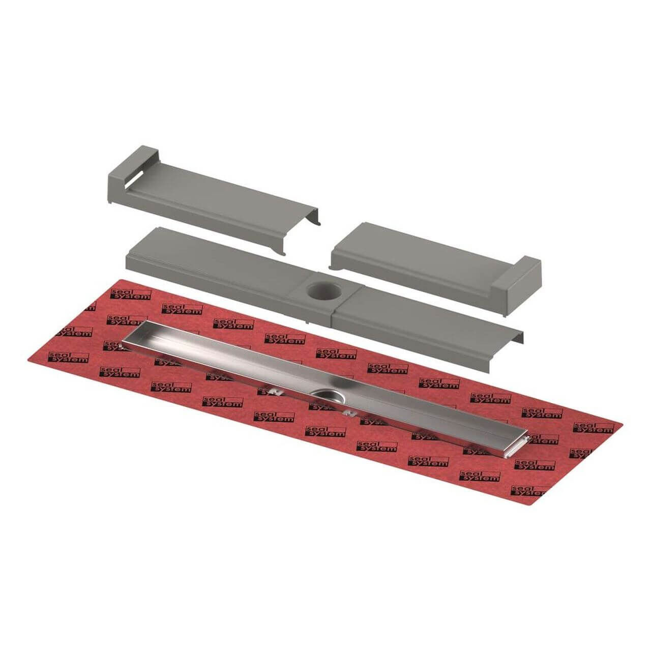 Tece Duschrinne Evo Tecedrainline 800 mm Edelstahl