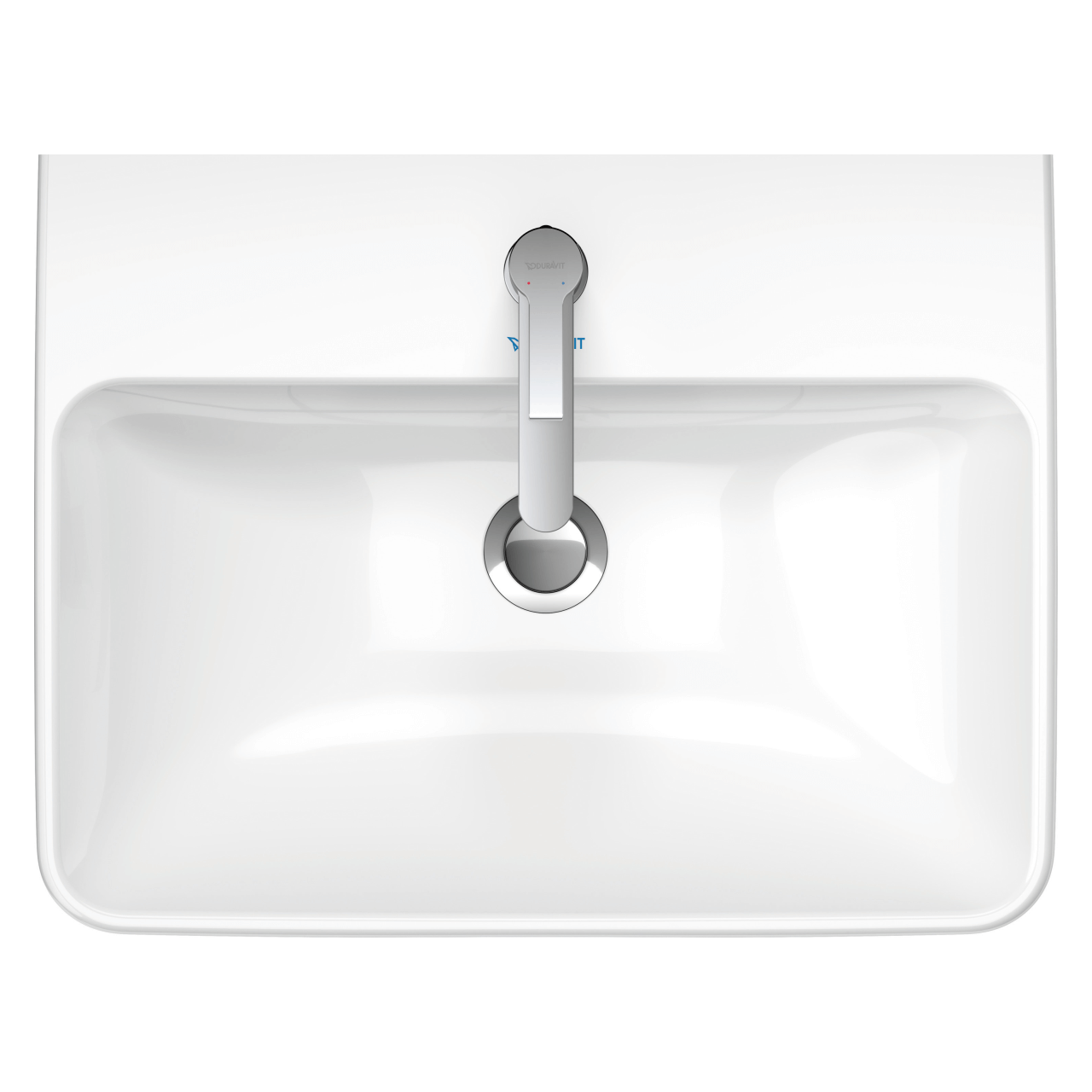 Duravit Waschtisch Me by Starck 60x46 cm Weiß mit Hahnloch und Überlauf