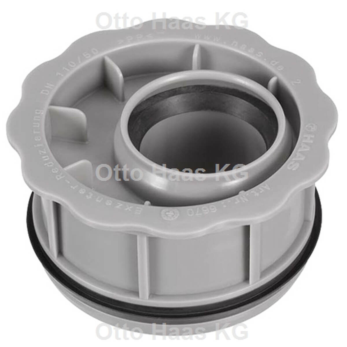 Haas Innenreduzierung OHA RDST DN 110/50 grau DIN 4102-B2