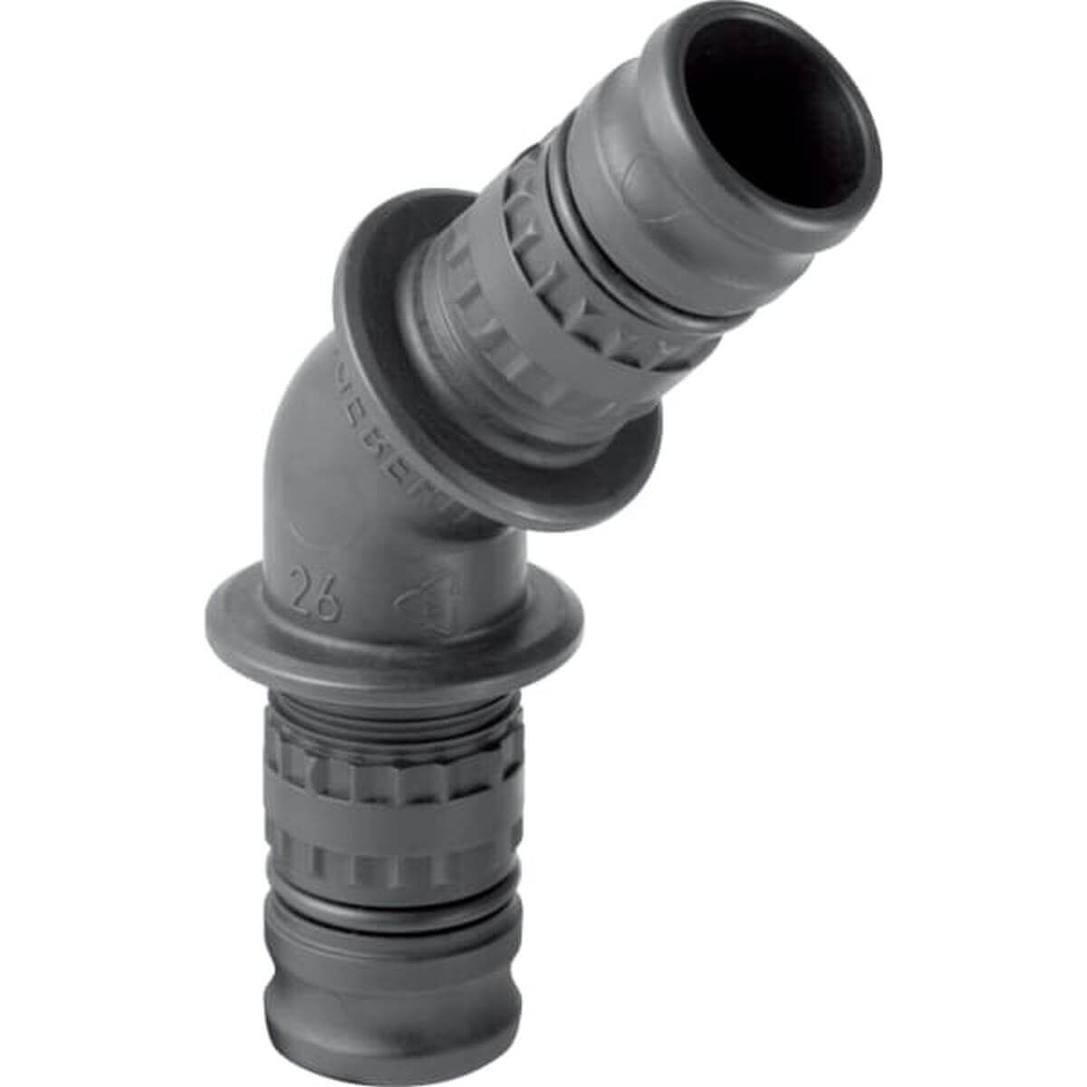 Geberit Winkel Mepla Ø 26 mm 45° PVDF