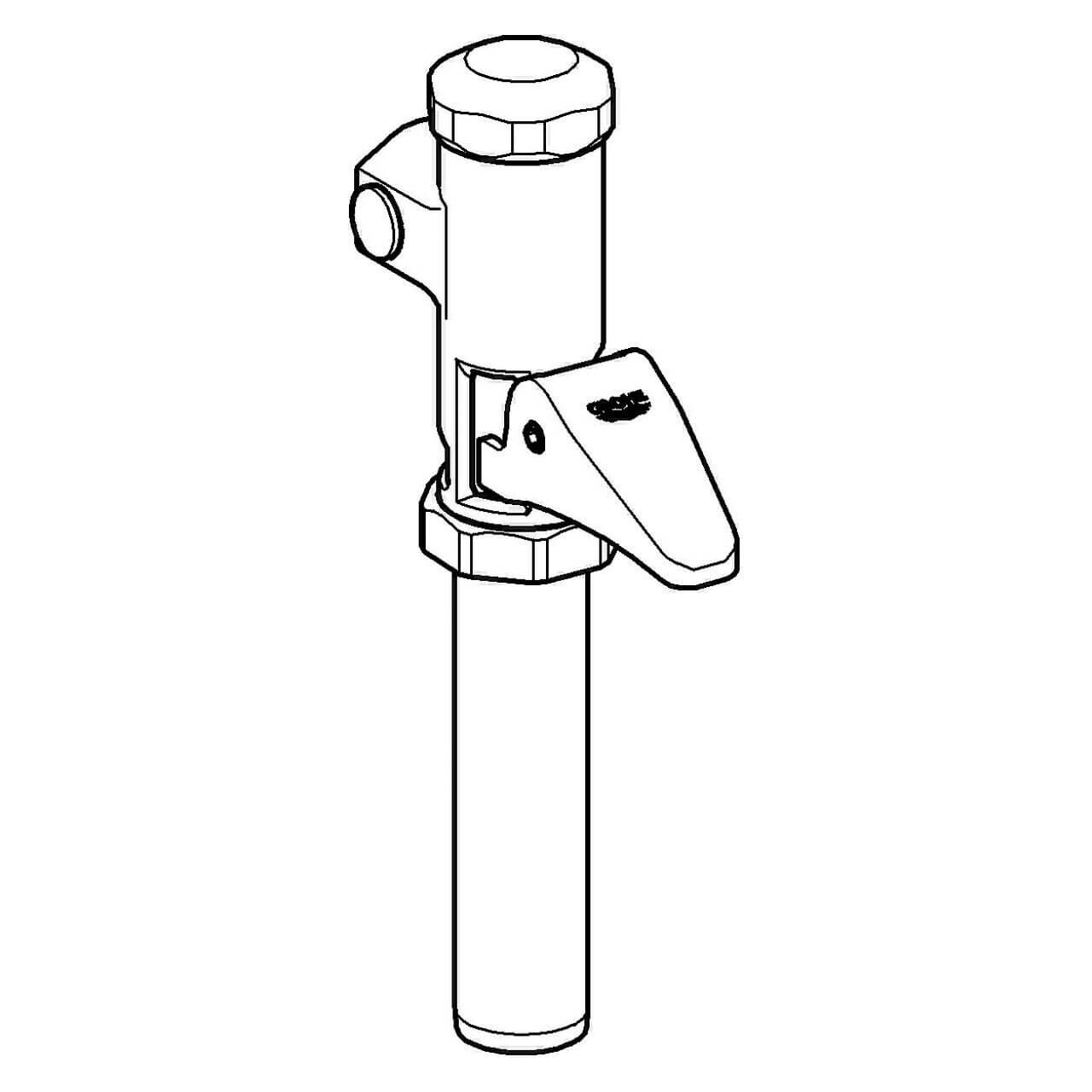 Grohe DAL-Automatik-WC-Spüler 3/4" ohne Vorabsperrung Chrom