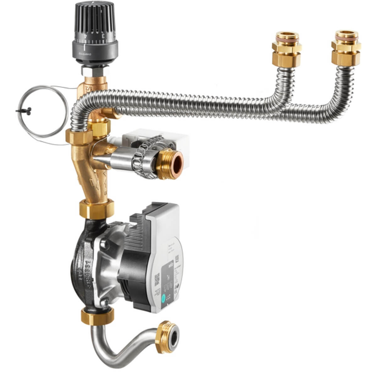 Oventrop Temp-Regelm Regudis W-HTE PARA 15-130/6-43/SC-12 für Flächenheizung