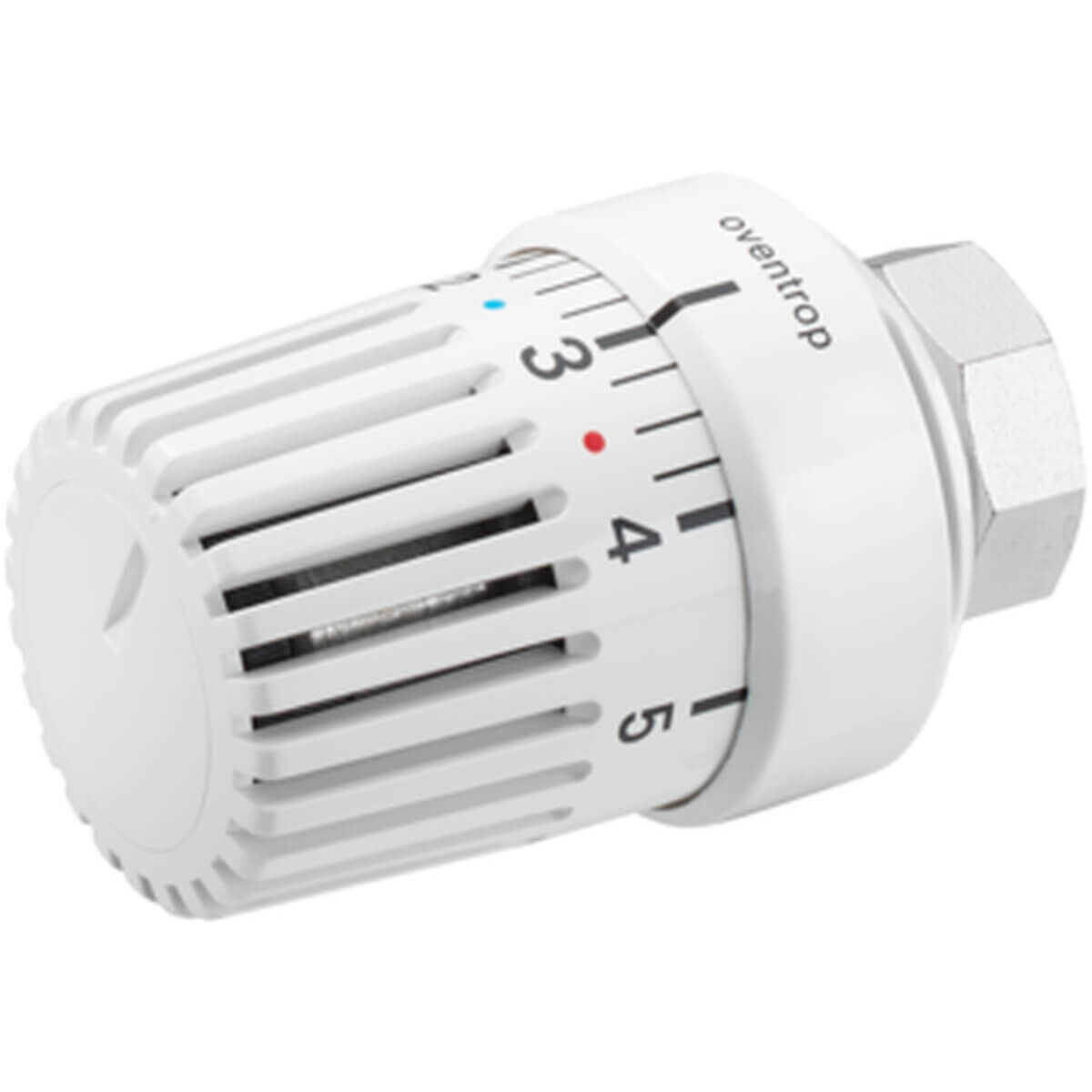 Oventrop Thermostat Uni LH 7-28 °C mit Nullstellung weiß mit Flüssig-Fühler